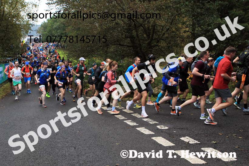 The 2024 Kielder Marathon, 2024 Kielder Marathon and Half Marathon.   Photo: David T. Hewitson/Sports for All Pics